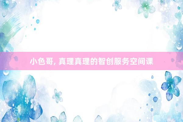 小色哥， 真理真理的智创服务空间课