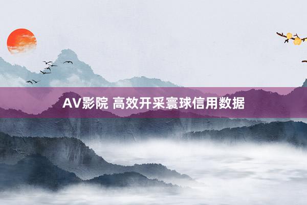 AV影院 高效开采寰球信用数据