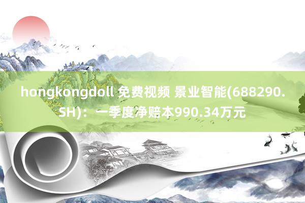 hongkongdoll 免费视频 景业智能(688290.SH)：一季度净赔本990.34万元