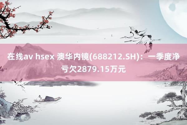 在线av hsex 澳华内镜(688212.SH)：一季度净亏欠2879.15万元
